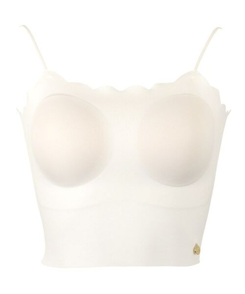 Risa Magli / リサマリ その他インナー・ルームウェア | ジニー シームレススカラップキャミソール | 詳細2