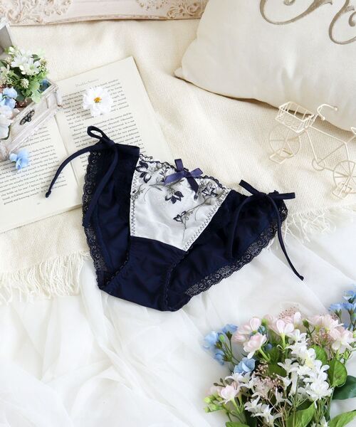 Risa Magli/リサマリ ソア リボンショーツ ネイビー(094) 02(M)