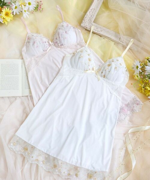 Risa Magli / リサマリ その他インナー・ルームウェア | ミリ カップ付スリップ | 詳細1