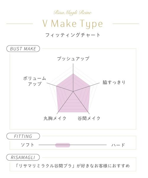 Risa Magli / リサマリ ブラ | アデリーノ ブラジャー (E-F) <V Make Type> | 詳細17