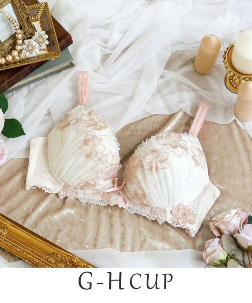 Risa Magli/リサマリ アデリーノ ブラジャー （G-H） ＜V Make Type＞ ピンク(071) 74(G80)