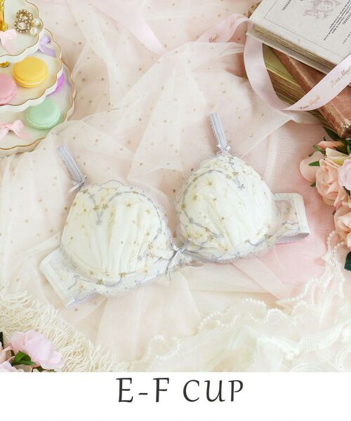 Risa Magli/リサマリ コニー ブラジャー (E-F) <リサマリ ミラクル谷間ブラ> アイボリー(004) 63(F75) Risa Magli/リサマリ コニー ブラジャー (E-F) <リサマリ ミラクル谷間ブラ> アイボリー(004) 63(F75)