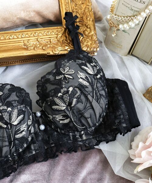 Risa Magli / リサマリ ブラ | リアナ ブラジャー　（B-D）　＜サイドシェイプ＞ | 詳細7