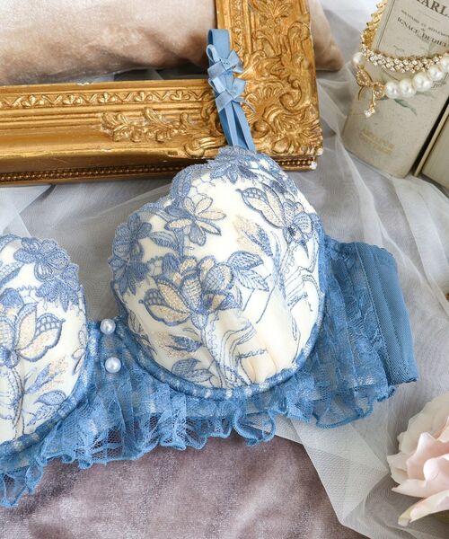 Risa Magli / リサマリ ブラ | リアナ ブラジャー　（B-D）　＜サイドシェイプ＞ | 詳細8