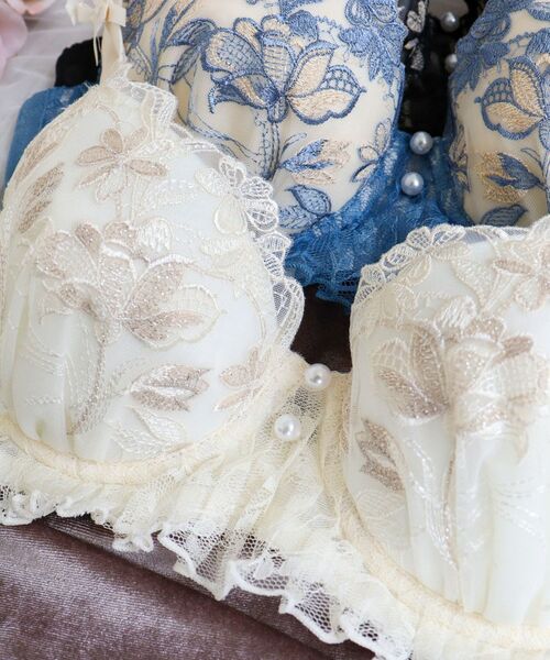 Risa Magli / リサマリ ブラ | リアナ ブラジャー　（B-D）　＜サイドシェイプ＞ | 詳細9