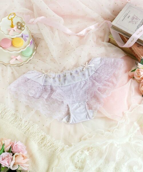 Risa Magli/リサマリ コニー フレアショーツ ラベンダー(080) 03(L) Risa Magli/リサマリ コニー フレアショーツ ラベンダー(080) 03(L)