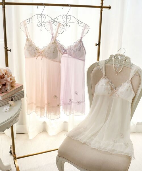 Risa Magli / リサマリ その他インナー・ルームウェア | ピア カップ付スリップ | 詳細1