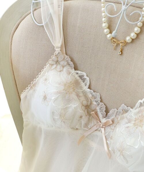 Risa Magli / リサマリ その他インナー・ルームウェア | ピア カップ付スリップ | 詳細3