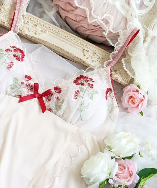 Risa Magli / リサマリ その他インナー・ルームウェア | プティット カップ付キャミソール | 詳細3