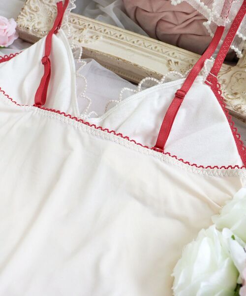 Risa Magli / リサマリ その他インナー・ルームウェア | プティット カップ付キャミソール | 詳細5