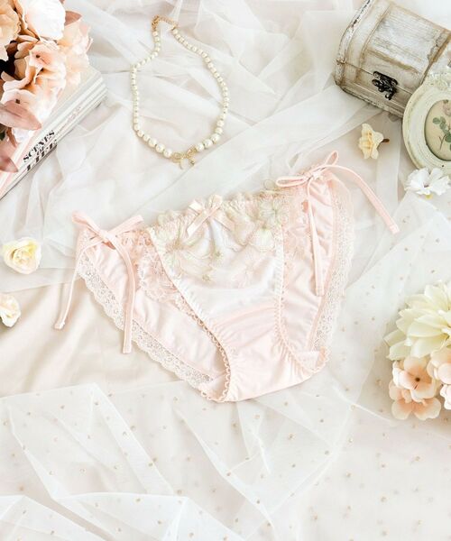 Risa Magli/リサマリ ピア リボンショーツ ピンク(071) 02(M)