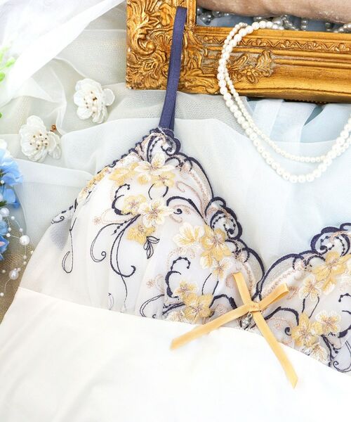 Risa Magli / リサマリ その他インナー・ルームウェア | アイシャ カップ付キャミソール | 詳細3