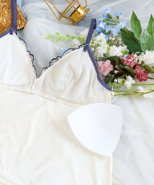 Risa Magli / リサマリ その他インナー・ルームウェア | アイシャ カップ付キャミソール | 詳細7