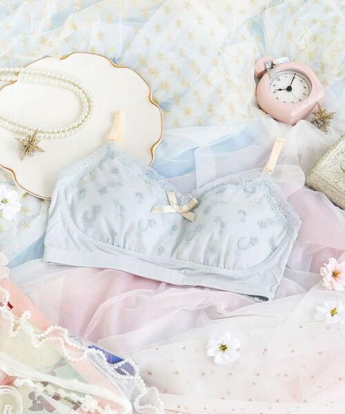 Risa Magli/リサマリ ホリー おやすみブラ サックスブルー(090) 02(M) Risa Magli/リサマリ ホリー おやすみブラ サックスブルー(090) 02(M)