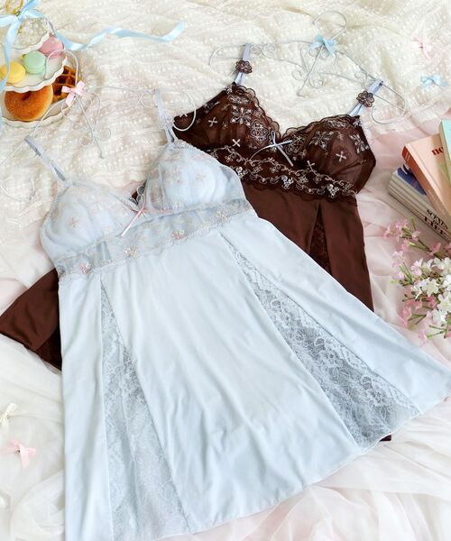 Risa Magli / リサマリ その他インナー・ルームウェア | キャシー カップ付スリップ | 詳細1