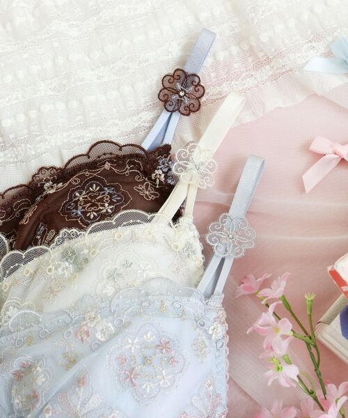 Risa Magli / リサマリ その他インナー・ルームウェア | キャシー カップ付スリップ | 詳細6