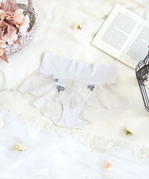 Risa Magli/リサマリ エルマ おやすみショーツ グレージュ(050) 02(M)