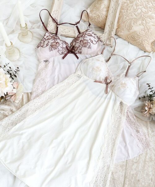 Risa Magli / リサマリ その他インナー・ルームウェア | エレノア カップ付スリップ | 詳細1