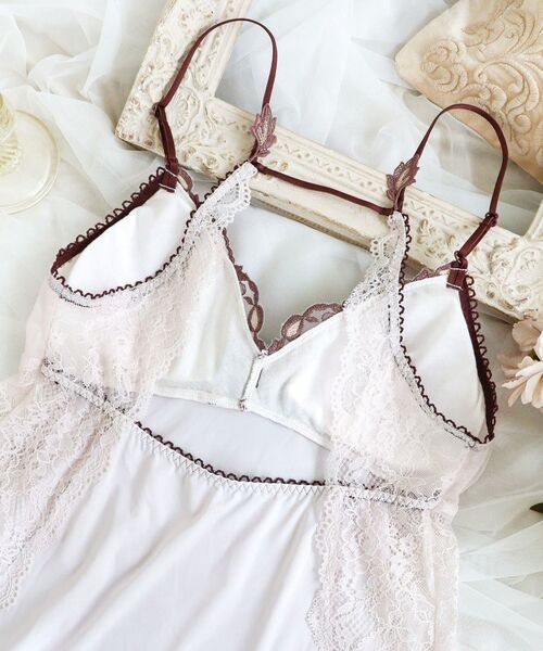 Risa Magli / リサマリ その他インナー・ルームウェア | エレノア カップ付スリップ | 詳細4