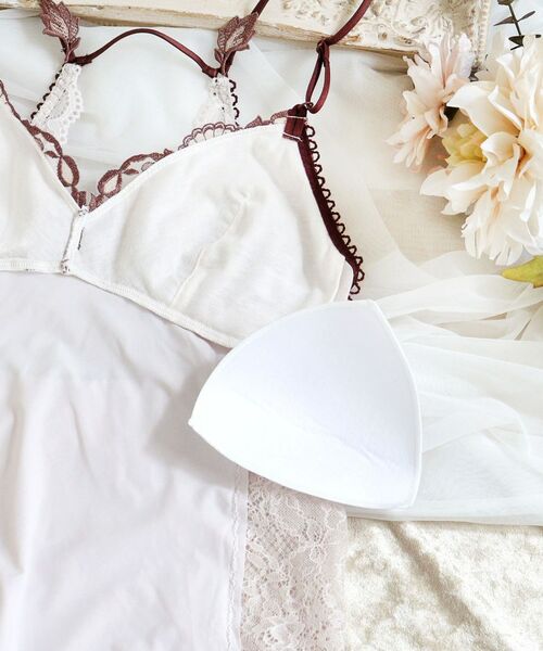 Risa Magli / リサマリ その他インナー・ルームウェア | エレノア カップ付スリップ | 詳細6
