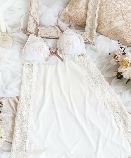 Risa Magli/リサマリ エレノア カップ付スリップ アイボリー(004) 02(M) Risa Magli/リサマリ エレノア カップ付スリップ アイボリー(004) 02(M)