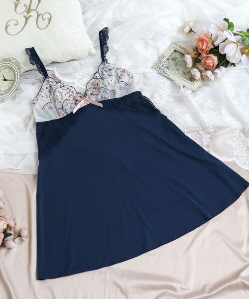 Risa Magli/リサマリ フェリーチェ スリップ ネイビー(094) 02(M)