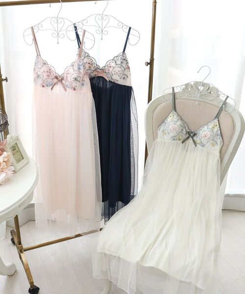 Risa Magli / リサマリ その他インナー・ルームウェア | フェリーチェ カップ付マキシワンピース | 詳細1