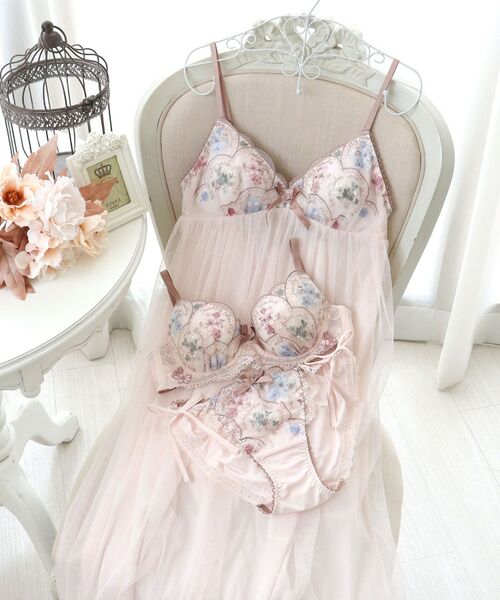 Risa Magli / リサマリ その他インナー・ルームウェア | フェリーチェ カップ付マキシワンピース | 詳細15