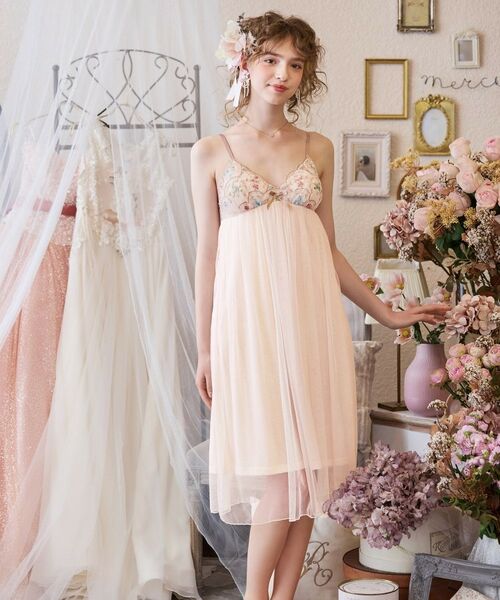 Risa Magli / リサマリ その他インナー・ルームウェア | フェリーチェ カップ付マキシワンピース | 詳細16