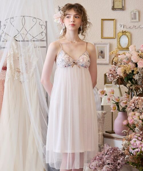 Risa Magli / リサマリ その他インナー・ルームウェア | フェリーチェ カップ付マキシワンピース | 詳細6