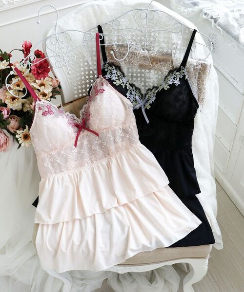 Risa Magli / リサマリ その他インナー・ルームウェア | ジニー カップ付キャミソール | 詳細1