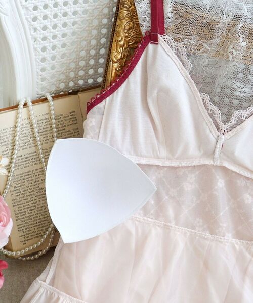 Risa Magli / リサマリ その他インナー・ルームウェア | ジニー カップ付キャミソール | 詳細10