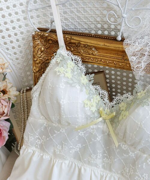 Risa Magli / リサマリ その他インナー・ルームウェア | ジニー カップ付キャミソール | 詳細3