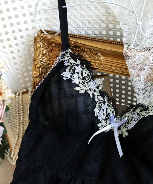 Risa Magli / リサマリ その他インナー・ルームウェア | ジニー カップ付キャミソール | 詳細4