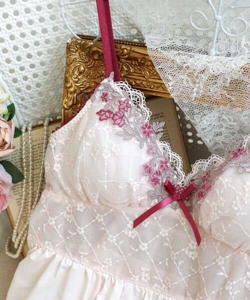 Risa Magli / リサマリ その他インナー・ルームウェア | ジニー カップ付キャミソール | 詳細5