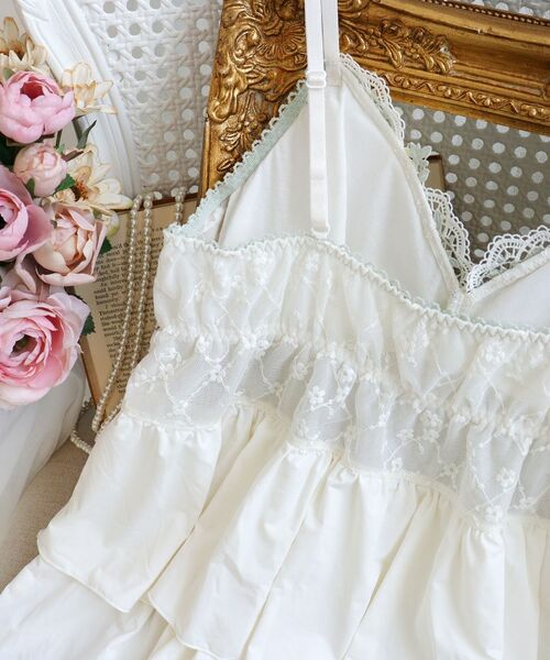 Risa Magli / リサマリ その他インナー・ルームウェア | ジニー カップ付キャミソール | 詳細6