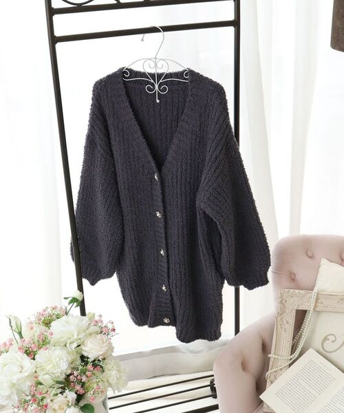 Risa Magli/リサマリ キラ カーディガン チャコールグレー(013) 02(M)