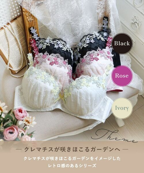 Risa Magli / リサマリ ブラ | ジニー ブラジャー （G-H） ＜バストアップタイプ＞ | 詳細1