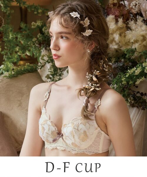 Risa Magli/リサマリ エレノア ブラジャー (D-F) <スウィートリッチ> アイボリー(004) 54(E80) Risa Magli/リサマリ エレノア ブラジャー (D-F) <スウィートリッチ> アイボリー(004) 54(E80)