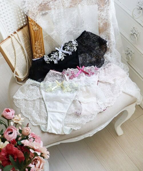 Risa Magli / リサマリ ショーツ | ジニー レースショーツ | 詳細1