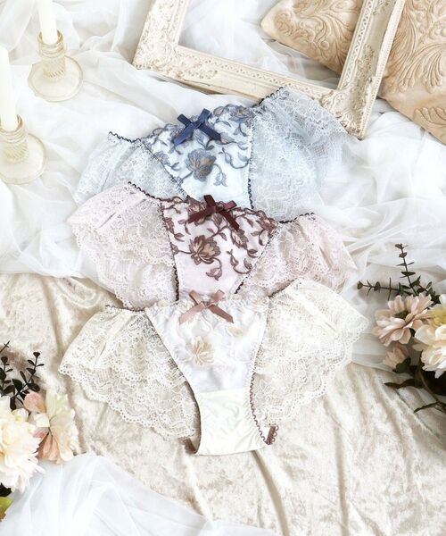 Risa Magli / リサマリ ショーツ | エレノア レースショーツ | 詳細1