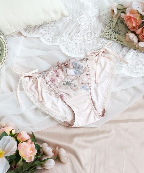 Risa Magli/リサマリ フェリーチェ リボンショーツ ピンク(071) 02(M) Risa Magli/リサマリ フェリーチェ リボンショーツ ピンク(071) 02(M)