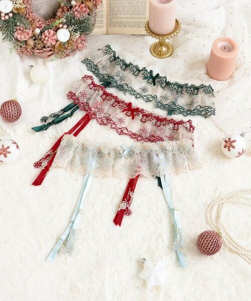 Risa Magli / リサマリ その他インナー・ルームウェア | 【ルビー】 ガーターベルト | 詳細1