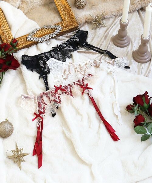 Risa Magli / リサマリ その他インナー・ルームウェア | 【ジュエリー】 ガーターベルト | 詳細1