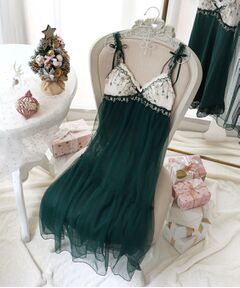 Risa Magli / リサマリ その他インナー・ルームウェア | 【ルビー】 カップ付マキシワンピース