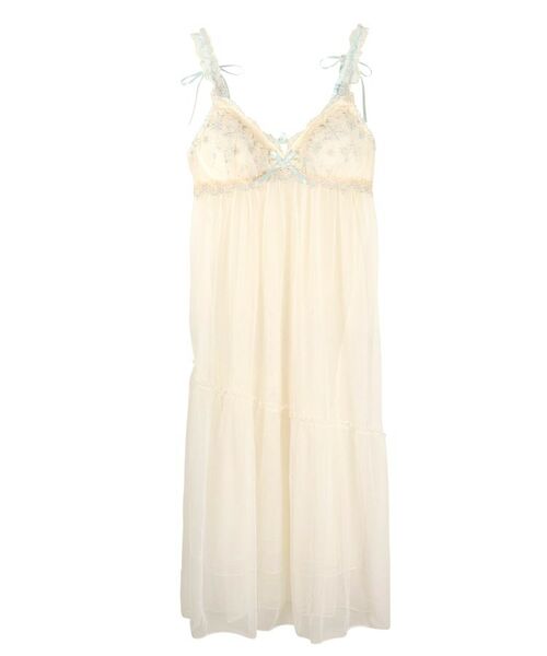 Risa Magli / リサマリ その他インナー・ルームウェア | 【ルビー】 カップ付マキシワンピース | 詳細3