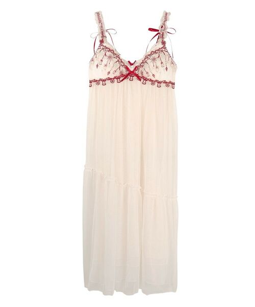 Risa Magli / リサマリ その他インナー・ルームウェア | 【ルビー】 カップ付マキシワンピース | 詳細4