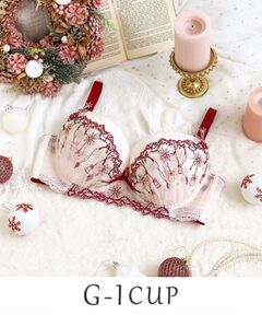 Risa Magli / リサマリ ブラ | 【ルビー】 ブラジャー (G-I) ＜Glamor Bra (バストアップタイプ)＞