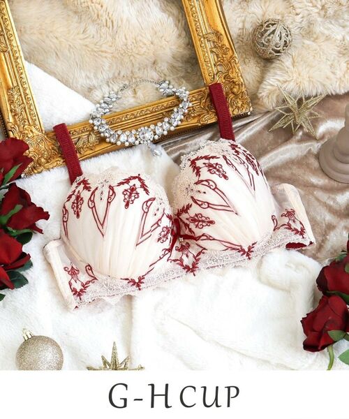 Risa Magli / リサマリ ブラ | 【ジュエリー】 ブラジャー (G-H) <S Make Type>(レッド(061))