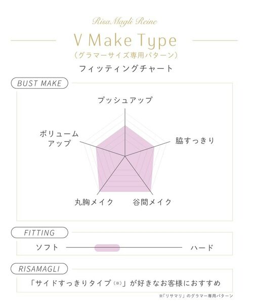 Risa Magli / リサマリ ブラ | ヴァネッサ ブラジャー (G-H) <V Make Type> | 詳細21